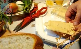 Бутерброды с плавленным сыром