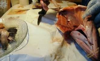 как разделать лосося, как разделать лосось на филе, как разделывать лосось видео