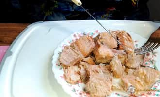 лосось консервированный, салат из лосося консервированного, лосось консервированный рецепты